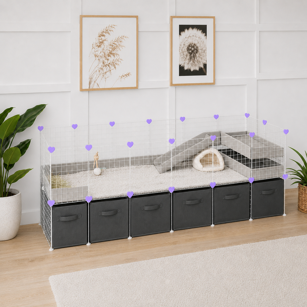 Decorative Cage Connector – Pastel Purple | Kavee, Ozzy & C&C Cage | Made in Britain
