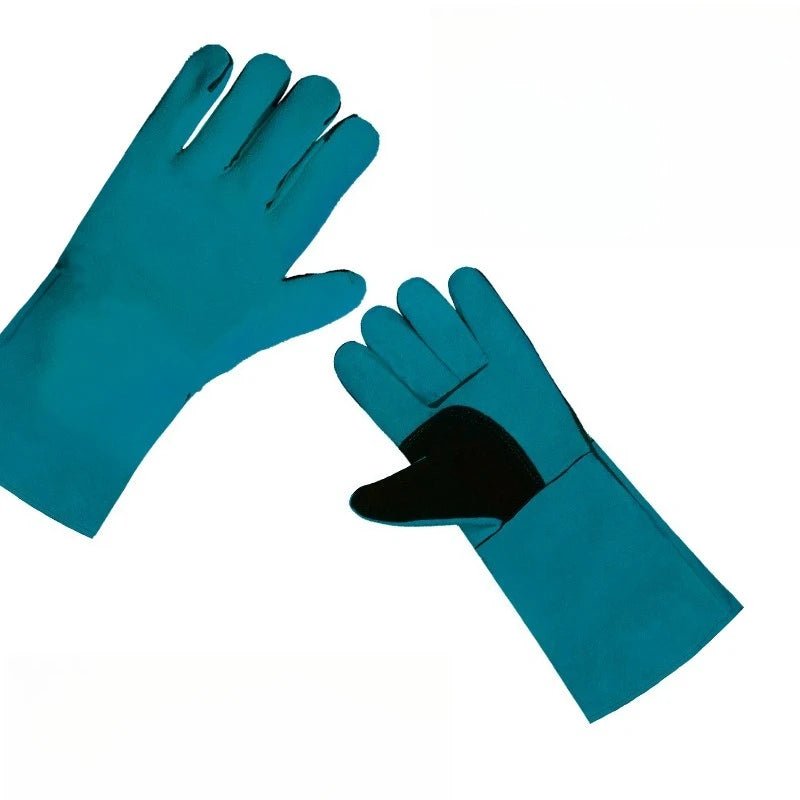 Anti-bite Safety Bite Gloves For Catch Dog Cat Reptile Animal Ultra Long Thickened Cowhide Pets Grasping Biting Protective Glove - Alma Nova Care