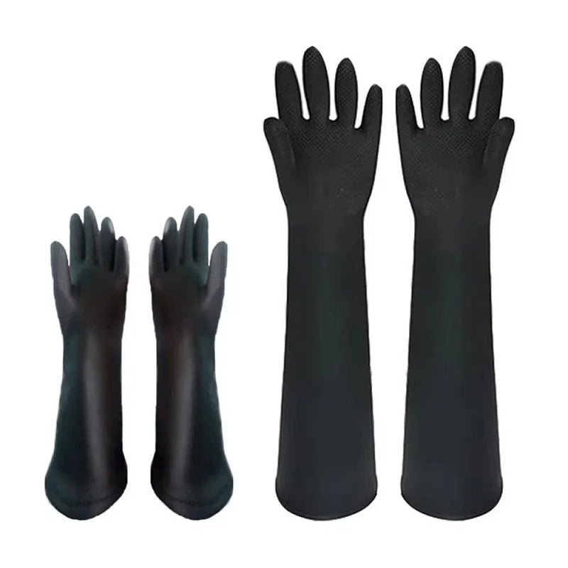 Double Leather Pet Dog And Cat Gloves Bite And Scratch Animal Handling Protection Enhanced Leather Pet Bath Waterproof - Alma Nova Care