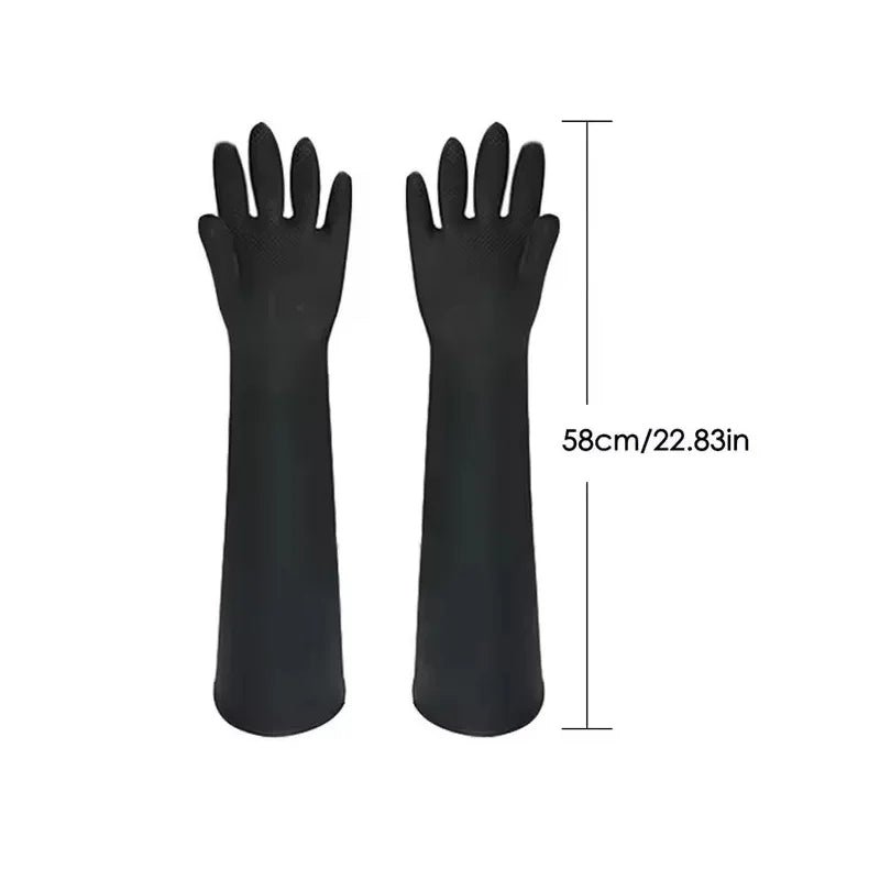 Double Leather Pet Dog And Cat Gloves Bite And Scratch Animal Handling Protection Enhanced Leather Pet Bath Waterproof - Alma Nova Care