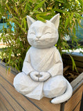 Chat Zen en impression 3D – Décoration effet pierre