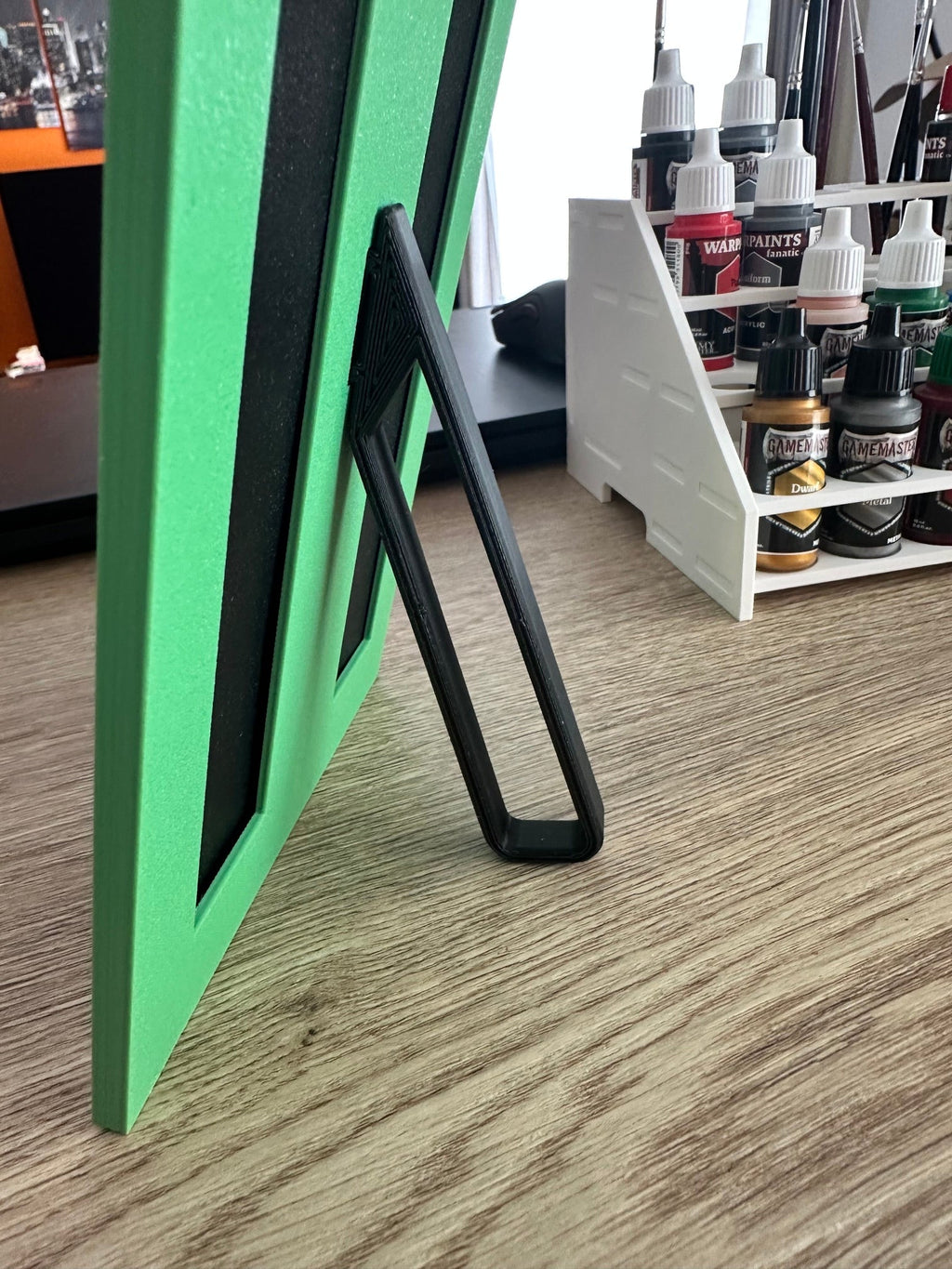 Tableau relief manga sabreur vert – Cadre décoratif 3D