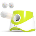 Lanceur de Balles Automatique avec 3 Balles en ETPU, 3 Réglages de Distance 6m/10m/14m, Intérieur et Extérieur, Vert - Alma Nova Care